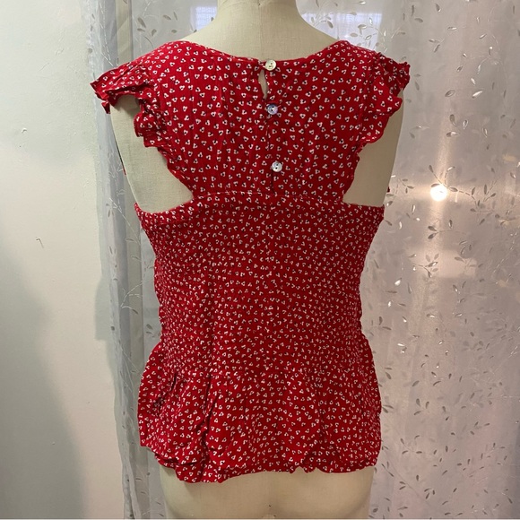 Scrunch Red Top - Picture 3 of 5